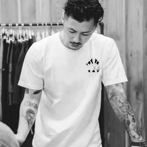 star same style embroidery short sleeve men's 100 percent cotton loose tide brand tt shirt women's large size couple dress half sl, White;black
star same style embroidery short sleeve men's 100 percent cotton loose tide brand tt shirt women's large size couple dress half sl, White;black