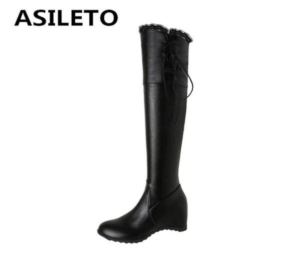 boots asileto girls overknee high round toe increased heels laceup plus size 3443 solid black white sweet winter fur s27149898821
boots asileto girls overknee high round toe increased heels laceup plus size 3443 solid black white sweet winter fur s27149898821