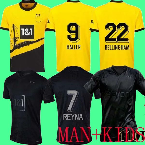 dortmund 23 24 soccer jerseys bellingham 2023 2024 home football shirt haller hummels brandt reus men kids kit reyna bynoe-gittens all black, Black;yellow
dortmund 23 24 soccer jerseys bellingham 2023 2024 home football shirt haller hummels brandt reus men kids kit reyna bynoe-gittens all black, Black;yellow