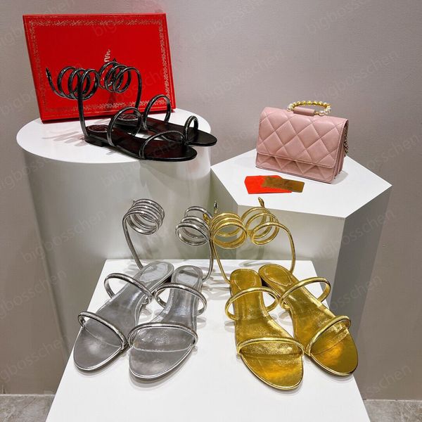luxury designer sandals ladies rene caovilla fashion snake print metal ankle strap wrap flat open toe casual shoes summer outdoor large size, Black
luxury designer sandals ladies rene caovilla fashion snake print metal ankle strap wrap flat open toe casual shoes summer outdoor large size, Black