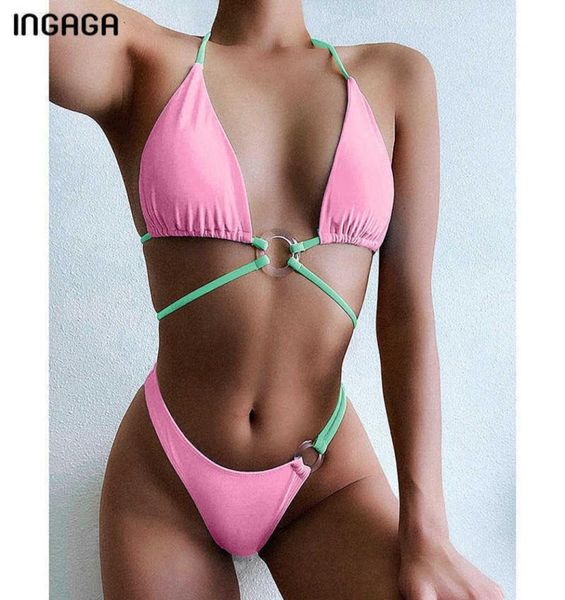 ingaga push up bikini swimsuits high cut swimwear women 2021 thong bathing suit women string halter beachwear ring biquini8380967
ingaga push up bikini swimsuits high cut swimwear women 2021 thong bathing suit women string halter beachwear ring biquini8380967