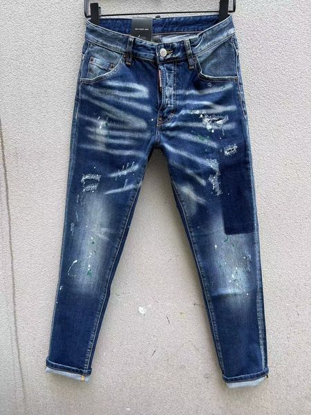 2023 d099 coolguy man jeans fabric micro-elastic features high-grade washing zipper embroidery decoration small leather tag, Blue
2023 d099 coolguy man jeans fabric micro-elastic features high-grade washing zipper embroidery decoration small leather tag, Blue