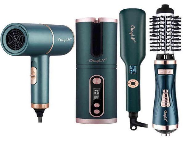 professional hair styling kit cordless automatic hair curler ceramic flat iron hair straightener blow dryer air brush comb h225063028
professional hair styling kit cordless automatic hair curler ceramic flat iron hair straightener blow dryer air brush comb h225063028