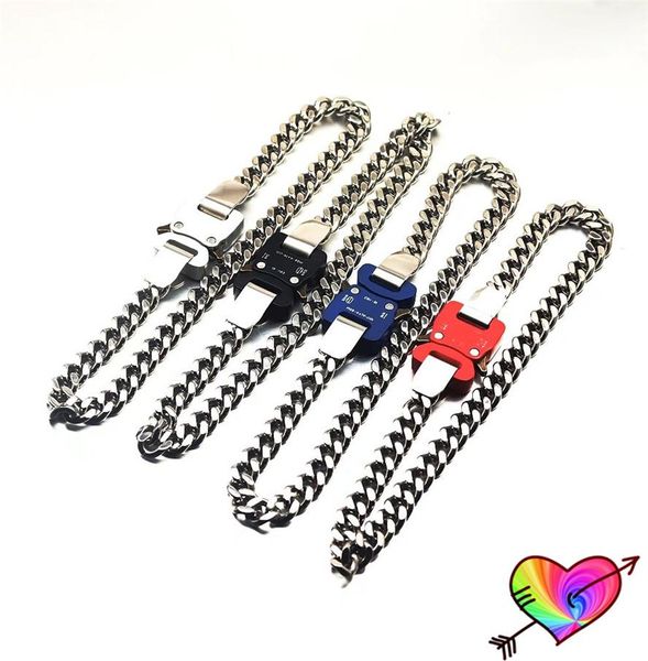 necklaces 2022 classic alyx chainlink necklace men women 1 1 1017 alyx 9sm necklace multicolor rollercoaster buckle chain, Silver
necklaces 2022 classic alyx chainlink necklace men women 1 1 1017 alyx 9sm necklace multicolor rollercoaster buckle chain, Silver