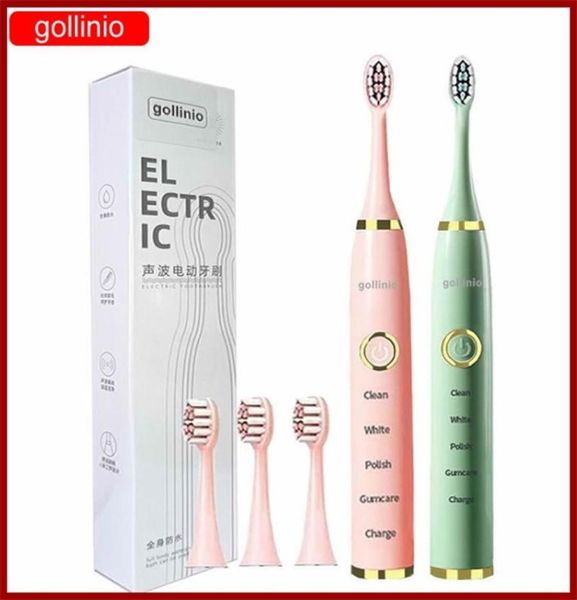 gollinio electric toothbrush usb fast charging gla electronic tooth brush rechargeable smart teeth brush replacement head 2202225050792
gollinio electric toothbrush usb fast charging gla electronic tooth brush rechargeable smart teeth brush replacement head 2202225050792