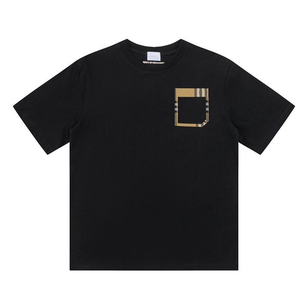 mens luxury designer t shirt burbrery summer light breathable shirt alphabet print plaid embroidery tees solid color cotton womens clothing, White;black
mens luxury designer t shirt burbrery summer light breathable shirt alphabet print plaid embroidery tees solid color cotton womens clothing, White;black
