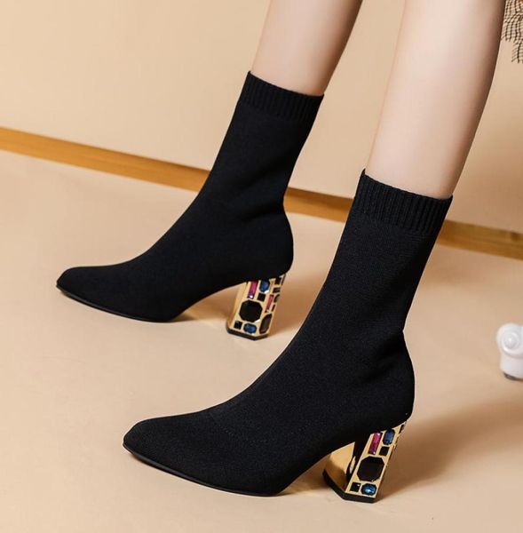 boots women039s tghdof fabric high heel autumn sock women fashion zipper pumps pointed toe slip on zapatos para mujer 2211223996565, Black
boots women039s tghdof fabric high heel autumn sock women fashion zipper pumps pointed toe slip on zapatos para mujer 2211223996565, Black