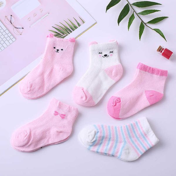 socks 5 pairs/batch of cotton boys girls cute cartoon soft mesh socks spring and summer new fashion children's gifts g220524, Pink;yellow
socks 5 pairs/batch of cotton boys girls cute cartoon soft mesh socks spring and summer new fashion children's gifts g220524, Pink;yellow