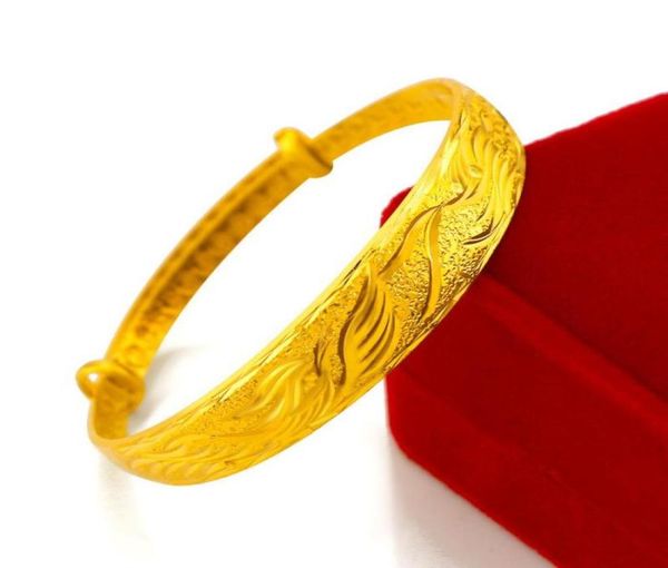 bangle exquisite dragon phoenix 14k gold plated bracelet for women039s wedding charms bridal bangles anniversary gifts female6018965, Black
bangle exquisite dragon phoenix 14k gold plated bracelet for women039s wedding charms bridal bangles anniversary gifts female6018965, Black