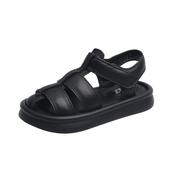 sandals kids shoes flip flops children summer leather fashion lightweight girls toe f12594, Black;red
sandals kids shoes flip flops children summer leather fashion lightweight girls toe f12594, Black;red