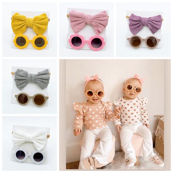 16171 children sunglass headband set cartoon kids baby toy sun shading glasses bowknot cotton hairband, Slivery;white
16171 children sunglass headband set cartoon kids baby toy sun shading glasses bowknot cotton hairband, Slivery;white