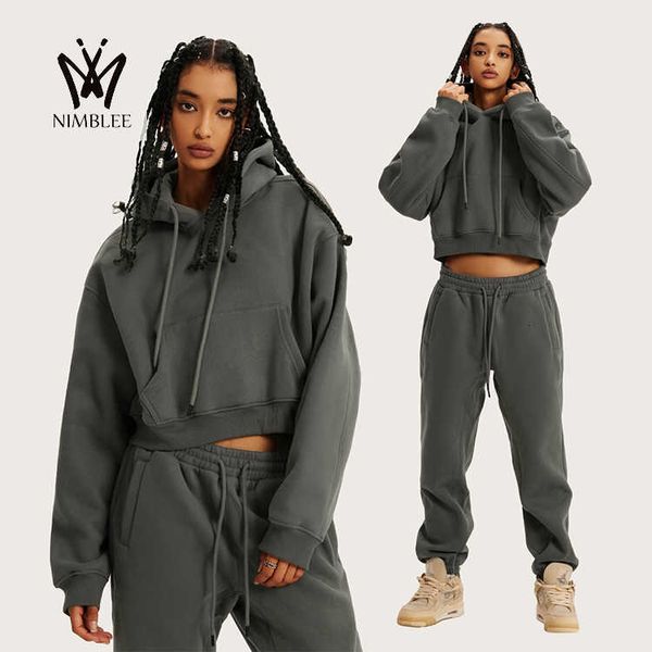 custom lady loose letter embroidery streetwear women oversized crop women's hoodies sweatshirts, Black
custom lady loose letter embroidery streetwear women oversized crop women's hoodies sweatshirts, Black