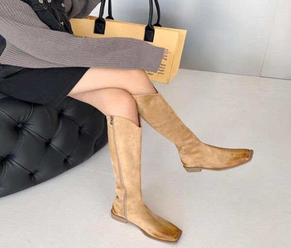 boots square toe women knee high sock boties flat low heels side zipper fashion dress shoes woman size 3539 beige7481371, Black
boots square toe women knee high sock boties flat low heels side zipper fashion dress shoes woman size 3539 beige7481371, Black
