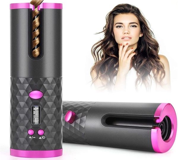 rechargeable automatic hair curler women portable hair curling iron lcd display ceramic curly rotating curling wave styer 2206247504542
rechargeable automatic hair curler women portable hair curling iron lcd display ceramic curly rotating curling wave styer 2206247504542