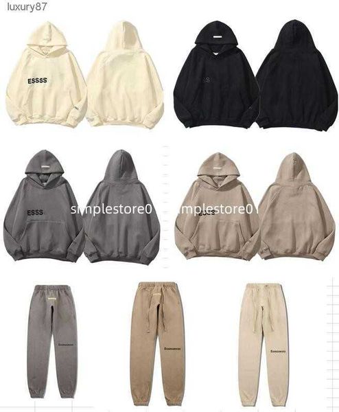 men's and women hoodies leisure fashion trends essentia designer tracksuit hoody set casual oversize hooded pullover ess, Black
men's and women hoodies leisure fashion trends essentia designer tracksuit hoody set casual oversize hooded pullover ess, Black