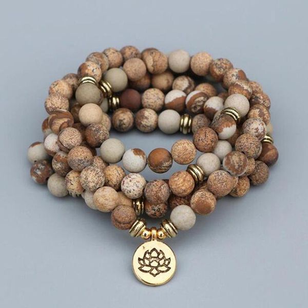 bangle spiritual chakra yoga bracelet 108 natural mala necklace prayer bead 8mm picture jasper gemstone bracelet, Black
bangle spiritual chakra yoga bracelet 108 natural mala necklace prayer bead 8mm picture jasper gemstone bracelet, Black