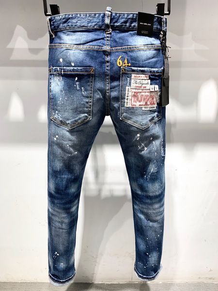dsquad2 jeans men's luxury designer denim jeans perforated pants dsquare jeans casual fashion trendy pants dsquad2 men's clothing, Blue
dsquad2 jeans men's luxury designer denim jeans perforated pants dsquare jeans casual fashion trendy pants dsquad2 men's clothing, Blue