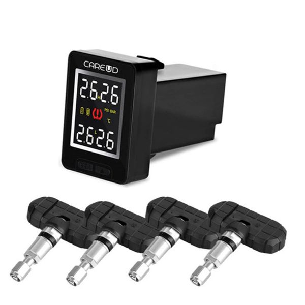 for nissan careud u912 auto wireless tpms tire pressure monitoring system with 4 sensors lcd display embedded monitor
for nissan careud u912 auto wireless tpms tire pressure monitoring system with 4 sensors lcd display embedded monitor
