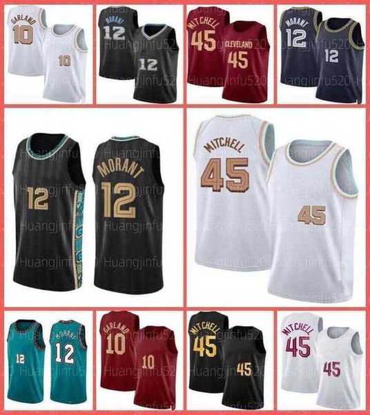 donovan 45 mitchell 10 darius garland basketball jerseys 12 ja morant memphises city ma, Black;red
donovan 45 mitchell 10 darius garland basketball jerseys 12 ja morant memphises city ma, Black;red