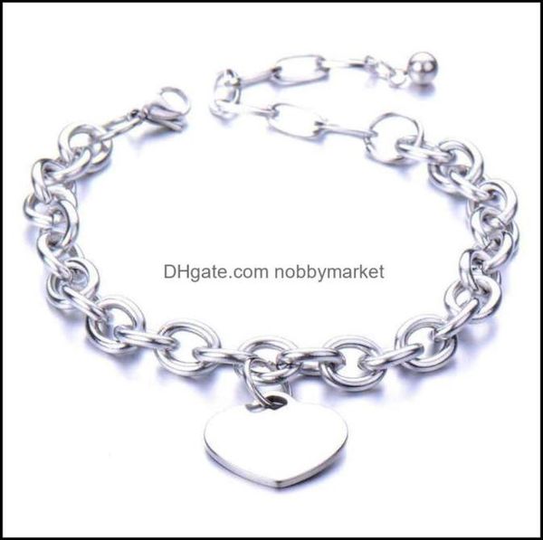 other bracelets jewelry fashion stainless steel love heart charm braceletsbangles for women chain bracelet birthday party gift dro7287030, Golden;silver
other bracelets jewelry fashion stainless steel love heart charm braceletsbangles for women chain bracelet birthday party gift dro7287030, Golden;silver