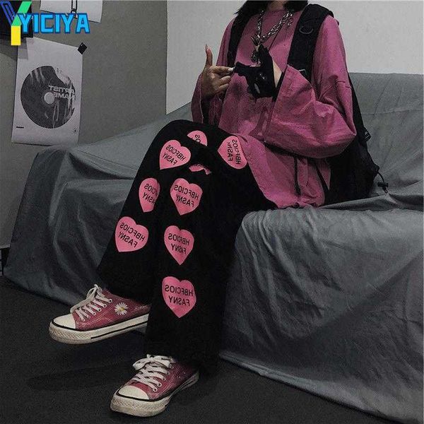 yiciya women's pants women autumn printed loose casual pantalones de mujer, Black;white
yiciya women's pants women autumn printed loose casual pantalones de mujer, Black;white