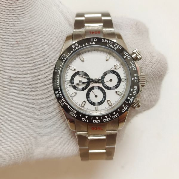 mechanical automatic men's watches 40mm 116500 white dial ceramic bezel stainless steel no chronograph men's wristwatches, Slivery;brown
mechanical automatic men's watches 40mm 116500 white dial ceramic bezel stainless steel no chronograph men's wristwatches, Slivery;brown