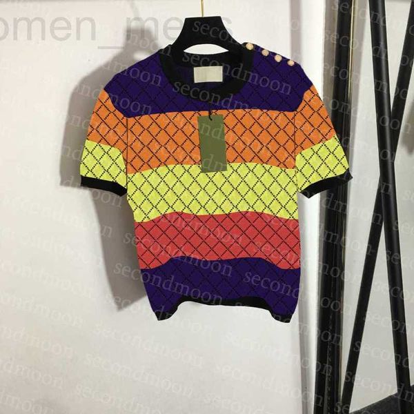 women's knits & tees designer fashion patchwork twomen jacquard knitwear short sleeve elastic knitwears autumn winter breathable clothi, White 
women's knits & tees designer fashion patchwork twomen jacquard knitwear short sleeve elastic knitwears autumn winter breathable clothi, White