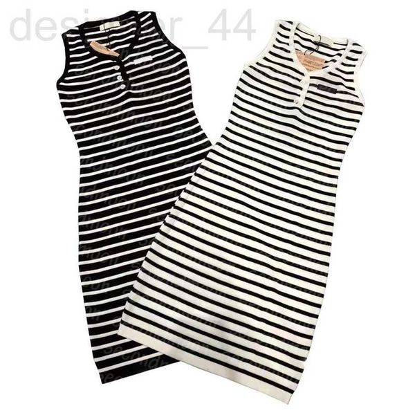 basic & casual dresses designer women fashion striped dress knitting bodydresses style sleeveless 85wh, Black;gray
basic & casual dresses designer women fashion striped dress knitting bodydresses style sleeveless 85wh, Black;gray