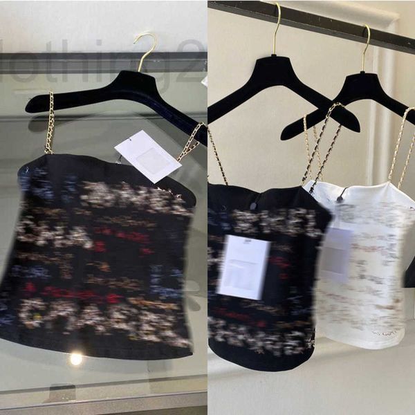 designer designer runway summer 2022 women's t-shirt fashion chain tanks ladies elegant letter women sleeveless casual tank top, White
designer designer runway summer 2022 women's t-shirt fashion chain tanks ladies elegant letter women sleeveless casual tank top, White