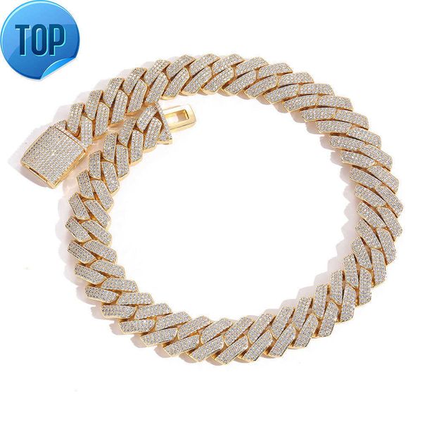 men hip hop jewelry 20mm cuban chain necklace gold plated iced out cz prong cuban link chain necklace diamond cuban chain, Silver
men hip hop jewelry 20mm cuban chain necklace gold plated iced out cz prong cuban link chain necklace diamond cuban chain, Silver