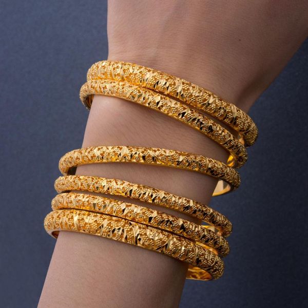 bangle 68 mm wide 6pcs ethiopian jewelry gold color bangles for women girl dubai gold bangles african bracelets women gifts, Black
bangle 68 mm wide 6pcs ethiopian jewelry gold color bangles for women girl dubai gold bangles african bracelets women gifts, Black