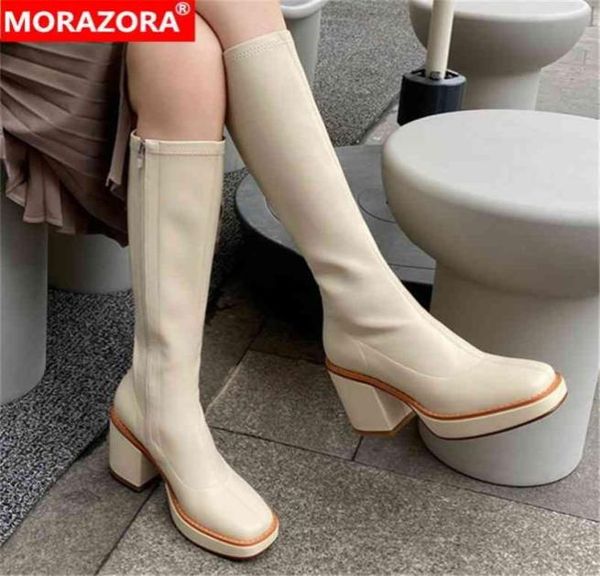 morazora big size 3343 women boots thick high heels square toe platform knee high boots winter keep warm ladies shoes 2109146891508, Black
morazora big size 3343 women boots thick high heels square toe platform knee high boots winter keep warm ladies shoes 2109146891508, Black