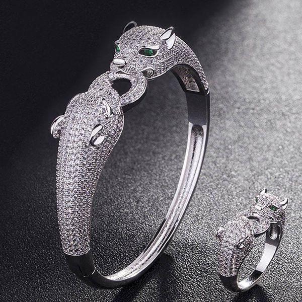 bangle zlxgirl two leopard animal bangle women size jewelry brand cubic zirconia love bangle anel men anniversary jewelry, Black
bangle zlxgirl two leopard animal bangle women size jewelry brand cubic zirconia love bangle anel men anniversary jewelry, Black