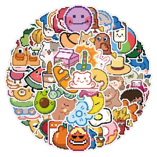 60pcs-pack cartoon pixel stickers wall stickers wholesale vinyl sticker waterproof lap car scrapbooking guitar box skateboard jdm luggage de
60pcs-pack cartoon pixel stickers wall stickers wholesale vinyl sticker waterproof lap car scrapbooking guitar box skateboard jdm luggage de