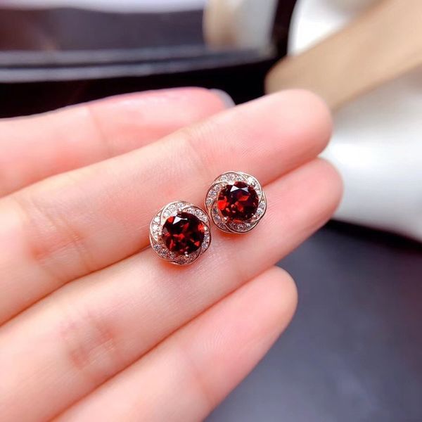 cute 1ct garnet cz stud earring 100% real 925 sterling silver jewelry engagement wedding earrings for women bridal gift, Golden
cute 1ct garnet cz stud earring 100% real 925 sterling silver jewelry engagement wedding earrings for women bridal gift, Golden