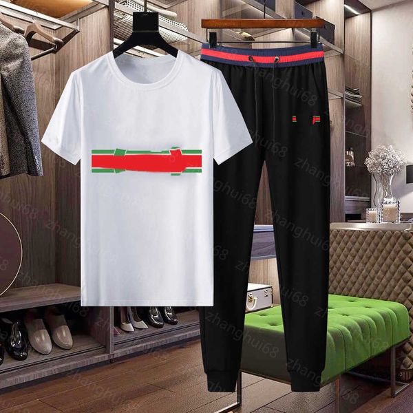 23ss mens tracksuit mens designer tracksuit round neck pure cotton double g color matching logo print short sleeve t-shirt elastic waist tro, Gray
23ss mens tracksuit mens designer tracksuit round neck pure cotton double g color matching logo print short sleeve t-shirt elastic waist tro, Gray