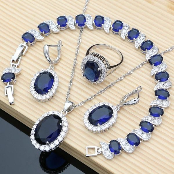 necklace blue sapphire 925 silver jewellry sets natural gemstone wedding fine jewelry bracelet necklace sets dropshipping
necklace blue sapphire 925 silver jewellry sets natural gemstone wedding fine jewelry bracelet necklace sets dropshipping