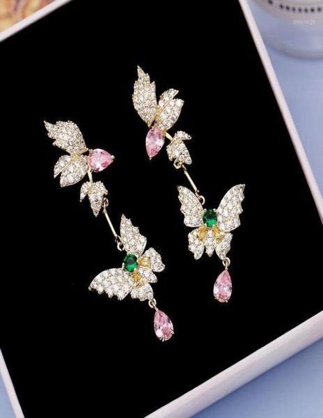 dangle chandelier multi color zircon butterfly earrings for women gold colorful butterflies drop jewelry15820010, Silver
dangle chandelier multi color zircon butterfly earrings for women gold colorful butterflies drop jewelry15820010, Silver