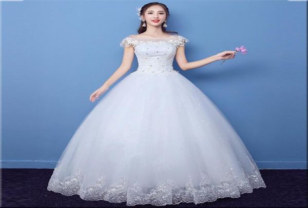 new oneck short sleeve wedding frock appliques embroidery crystal quality lace pattern wedding dresses8413148, White
new oneck short sleeve wedding frock appliques embroidery crystal quality lace pattern wedding dresses8413148, White
