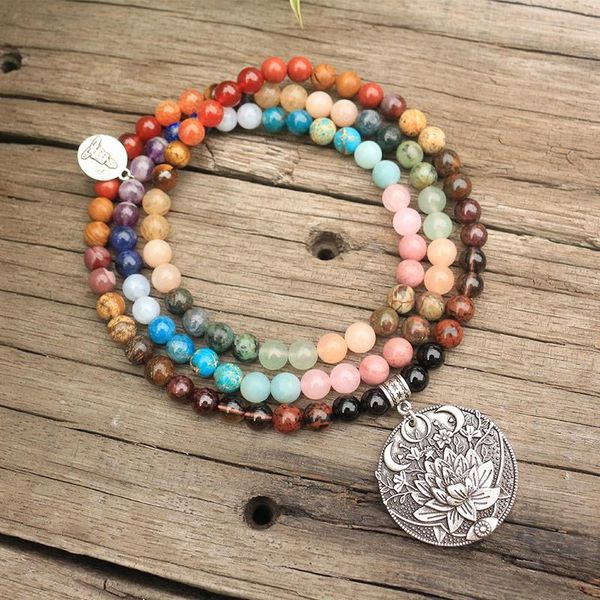necklaces 8mm natural stone beads 28 colorful stones buddha lotus japamala sets spiritual jewelry meditation inspirational 108 mala beads, Silver
necklaces 8mm natural stone beads 28 colorful stones buddha lotus japamala sets spiritual jewelry meditation inspirational 108 mala beads, Silver