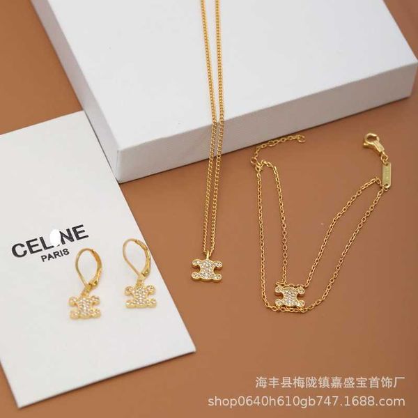new triumphal arch full diamond necklace for female minority luxury earrings bracelets and collar chain, Silver
new triumphal arch full diamond necklace for female minority luxury earrings bracelets and collar chain, Silver