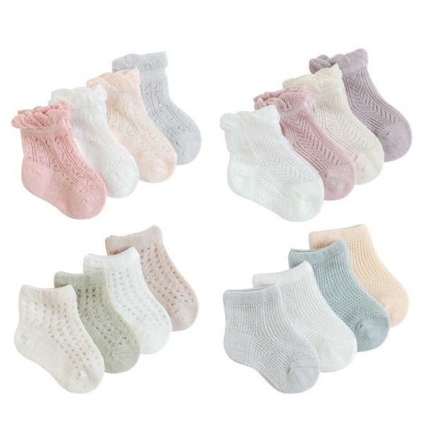 4pairs/lot summer mesh thin girls' pure cotton princess children's casual newborn baby socks new g220524, Pink;yellow
4pairs/lot summer mesh thin girls' pure cotton princess children's casual newborn baby socks new g220524, Pink;yellow