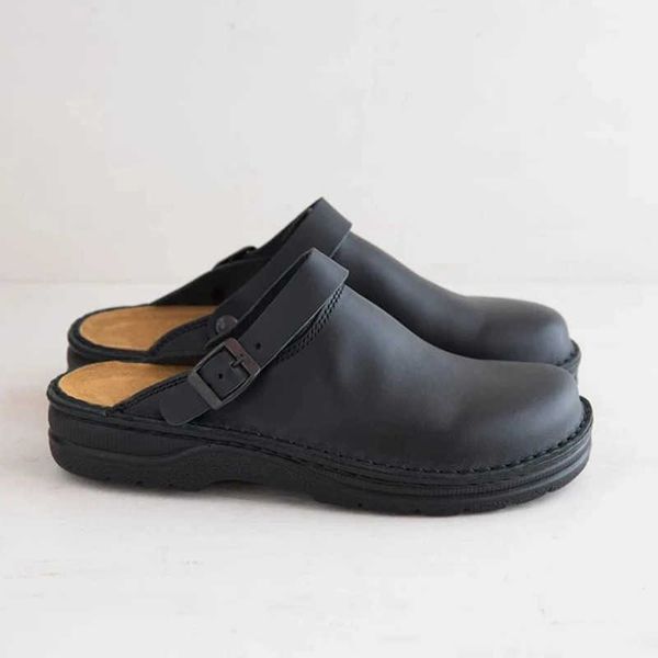 no box design new men's shoes with large size baotou and bantuo leisure large size single shoes thick soled sandals slippers men, Black
no box design new men's shoes with large size baotou and bantuo leisure large size single shoes thick soled sandals slippers men, Black