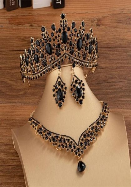 wedding jewelry sets kmvexo fashion black color crystal bridal tiaras crown earrings choker necklace women dress set 2211151780396, Slivery;golden
wedding jewelry sets kmvexo fashion black color crystal bridal tiaras crown earrings choker necklace women dress set 2211151780396, Slivery;golden
