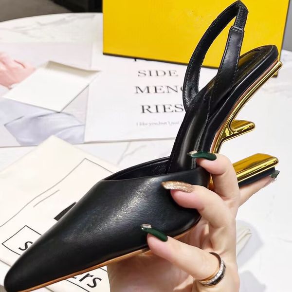 designer high heels paris metal heterosexual sandals women dress shoes pointed toe slippers fashion leather pumps party wedding sandal, Black
designer high heels paris metal heterosexual sandals women dress shoes pointed toe slippers fashion leather pumps party wedding sandal, Black