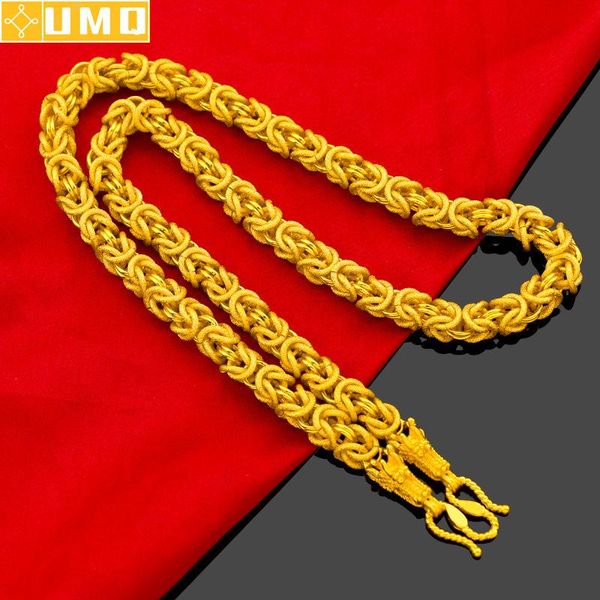 necklaces hoyon gold plated 24k necklace dragon head rope necklace for men vietnamese gold neck chain wedding engagement fine jewelry, Silver
necklaces hoyon gold plated 24k necklace dragon head rope necklace for men vietnamese gold neck chain wedding engagement fine jewelry, Silver