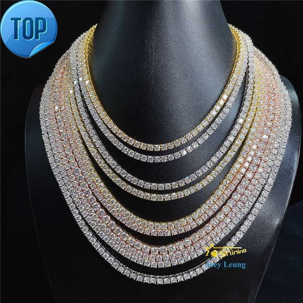 pass diamond tester large stock hip hop jewelry 2.0mm-6.5mm vvs moissanite diamond 925 silver iced out tennis chain necklaces
pass diamond tester large stock hip hop jewelry 2.0mm-6.5mm vvs moissanite diamond 925 silver iced out tennis chain necklaces