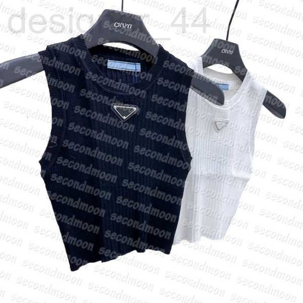 women's tanks & camis designer metal badge tanksummer sport vest casual knits tank knitted t shirt ksh9, White
women's tanks & camis designer metal badge tanksummer sport vest casual knits tank knitted t shirt ksh9, White