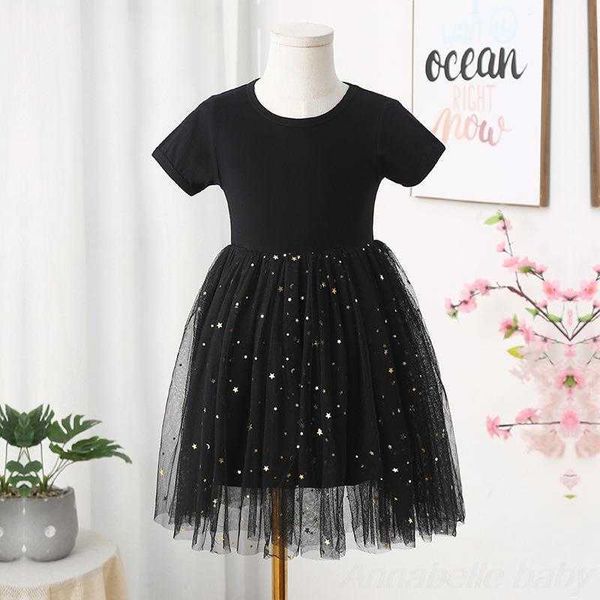 girl's dresses 90-150cm black summer cotton short sleeve preschool girls' gold sequin sheer korean dress g220523, Red;yellow
girl's dresses 90-150cm black summer cotton short sleeve preschool girls' gold sequin sheer korean dress g220523, Red;yellow
