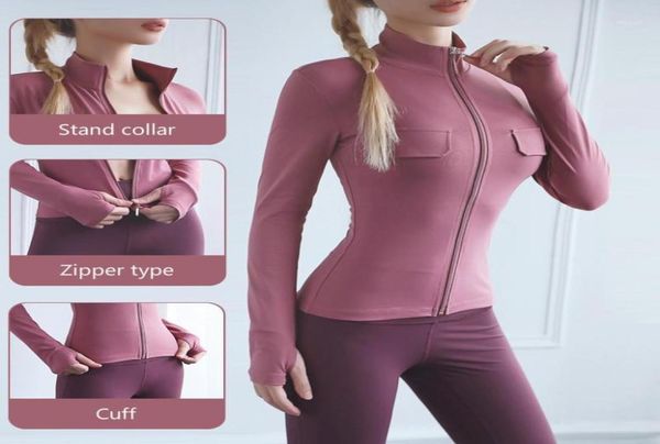 fashion collar slim fit sports jacket women zipper long sleeve fitness yoga clothing shirt gym13306419, White;red
fashion collar slim fit sports jacket women zipper long sleeve fitness yoga clothing shirt gym13306419, White;red